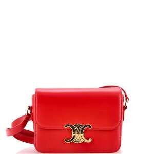 Celine Triomphe Shoulder Bag Smooth #237396C25B